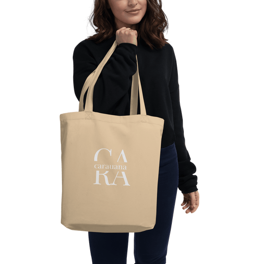 CRAUANA Eco Tote Bag Beige Carauana Store