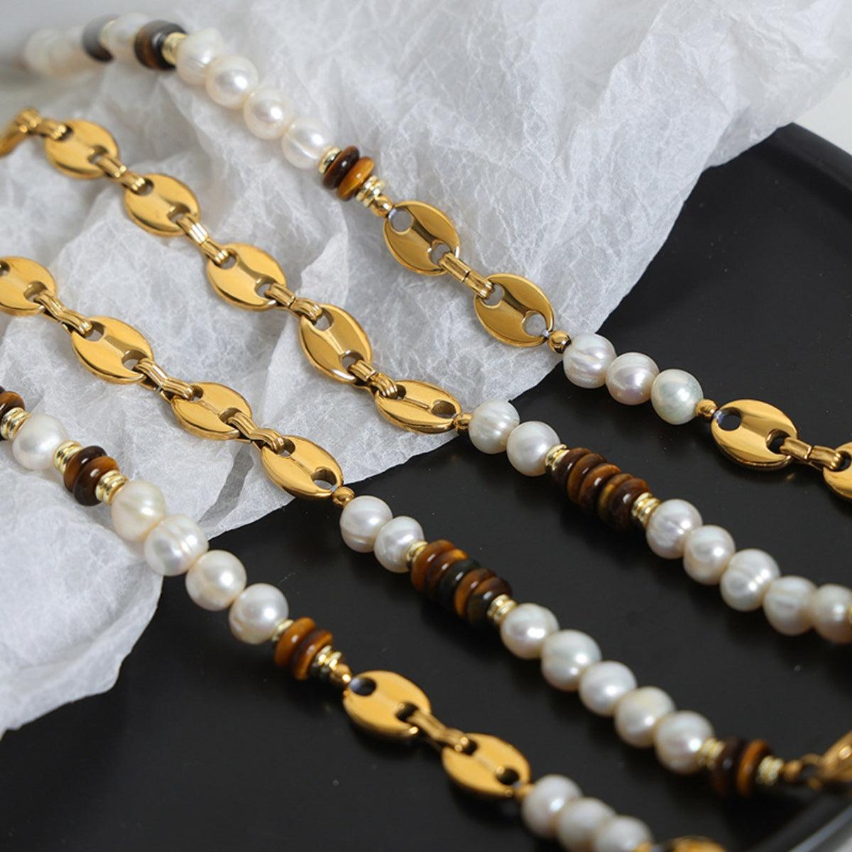 18K Gold-Plated Titanium Steel Bracelet Carauana Store