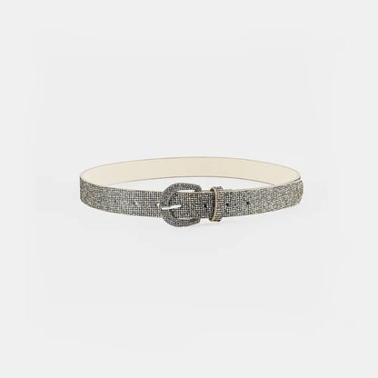 Sequin PU Leather Belt Carauana Store
