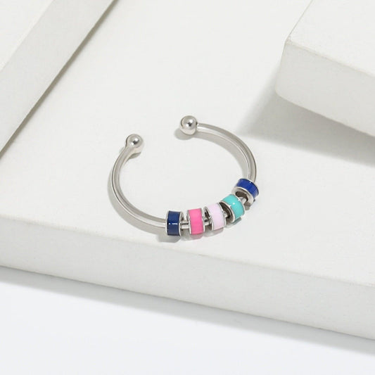 925 Sterling Silver Oil Drip Ring Carauana Store