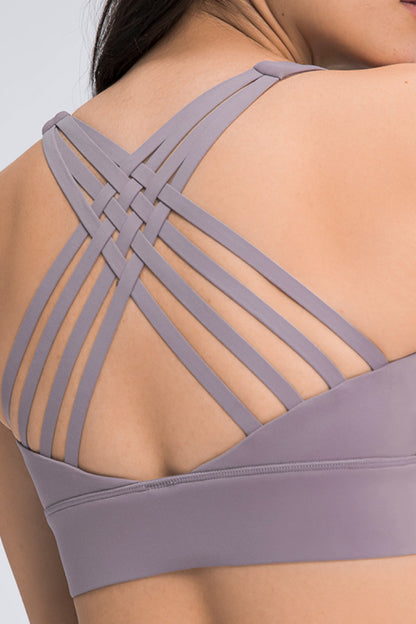 Millennia Eight Strap Sports Bra Carauana Store