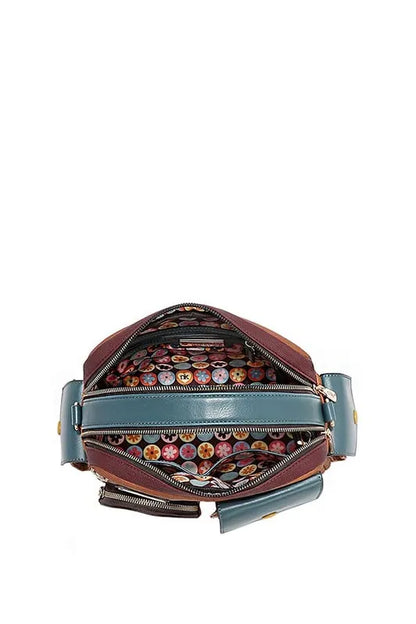 Nicole Lee USA Multi Pocket Messenger Bag Carauana Store