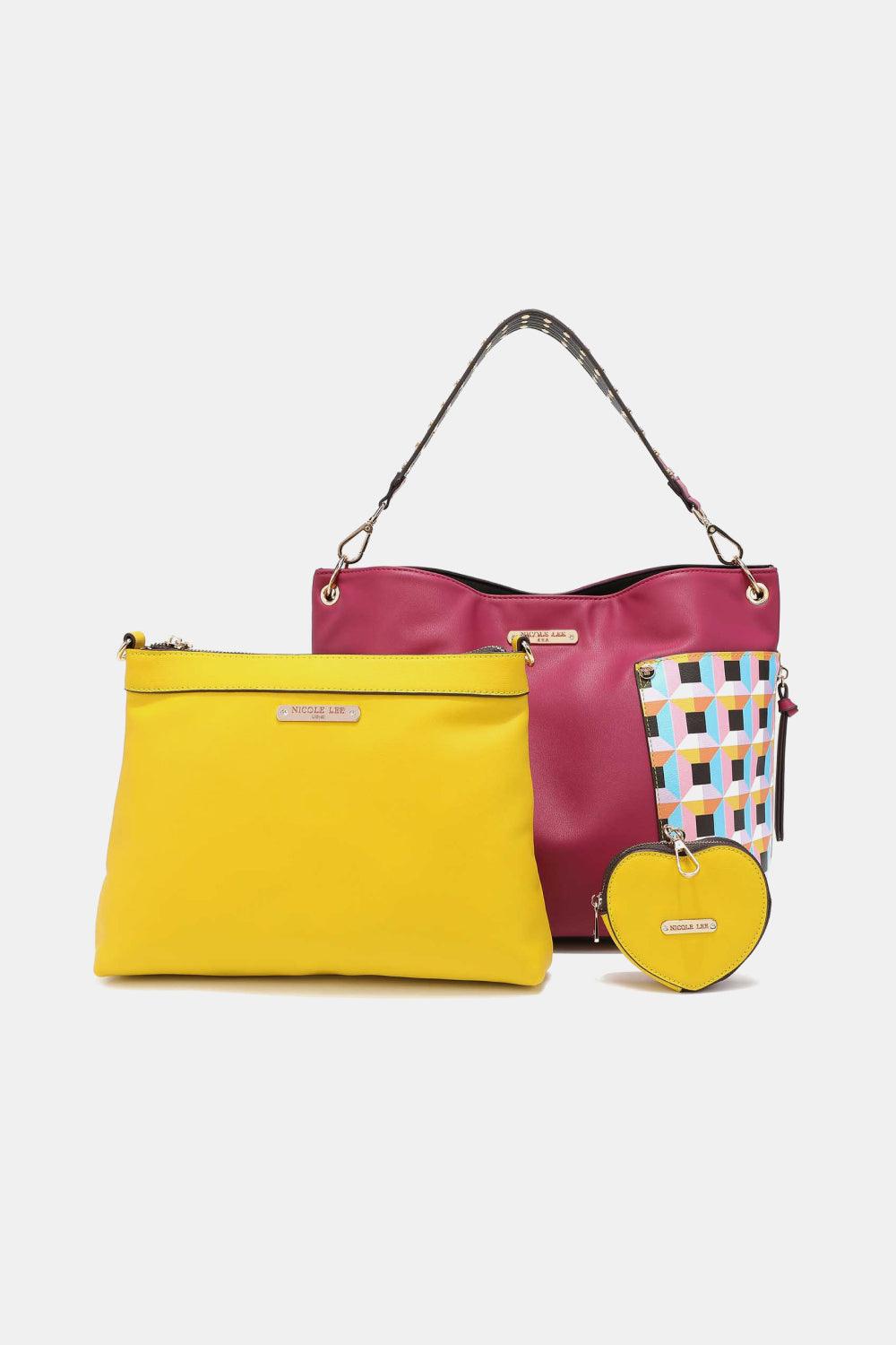 Nicole Lee USA Quihn 3-Piece Handbag Set Carauana Store