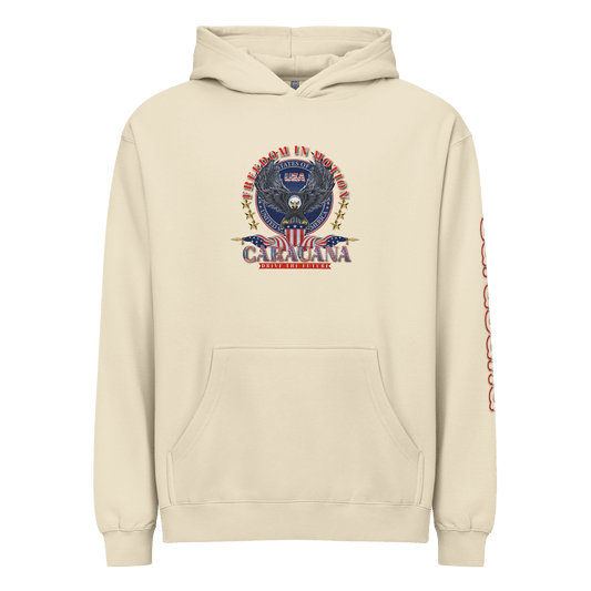 CaRaUaNa unisex hoodie Beige cotton CaRaUaNa Fashion