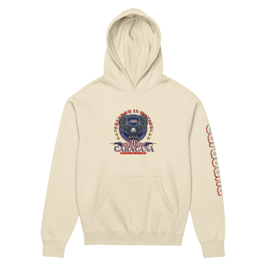 CaRaUaNa unisex hoodie Beige cotton CaRaUaNa Fashion