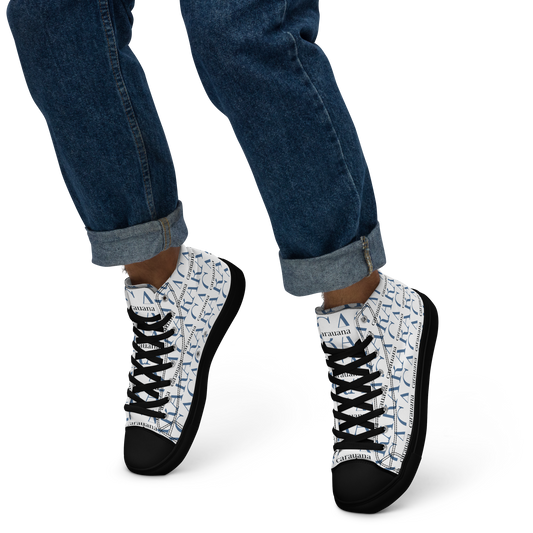 CARAUANA Fashionable high top canvas black ladies Carauana Store