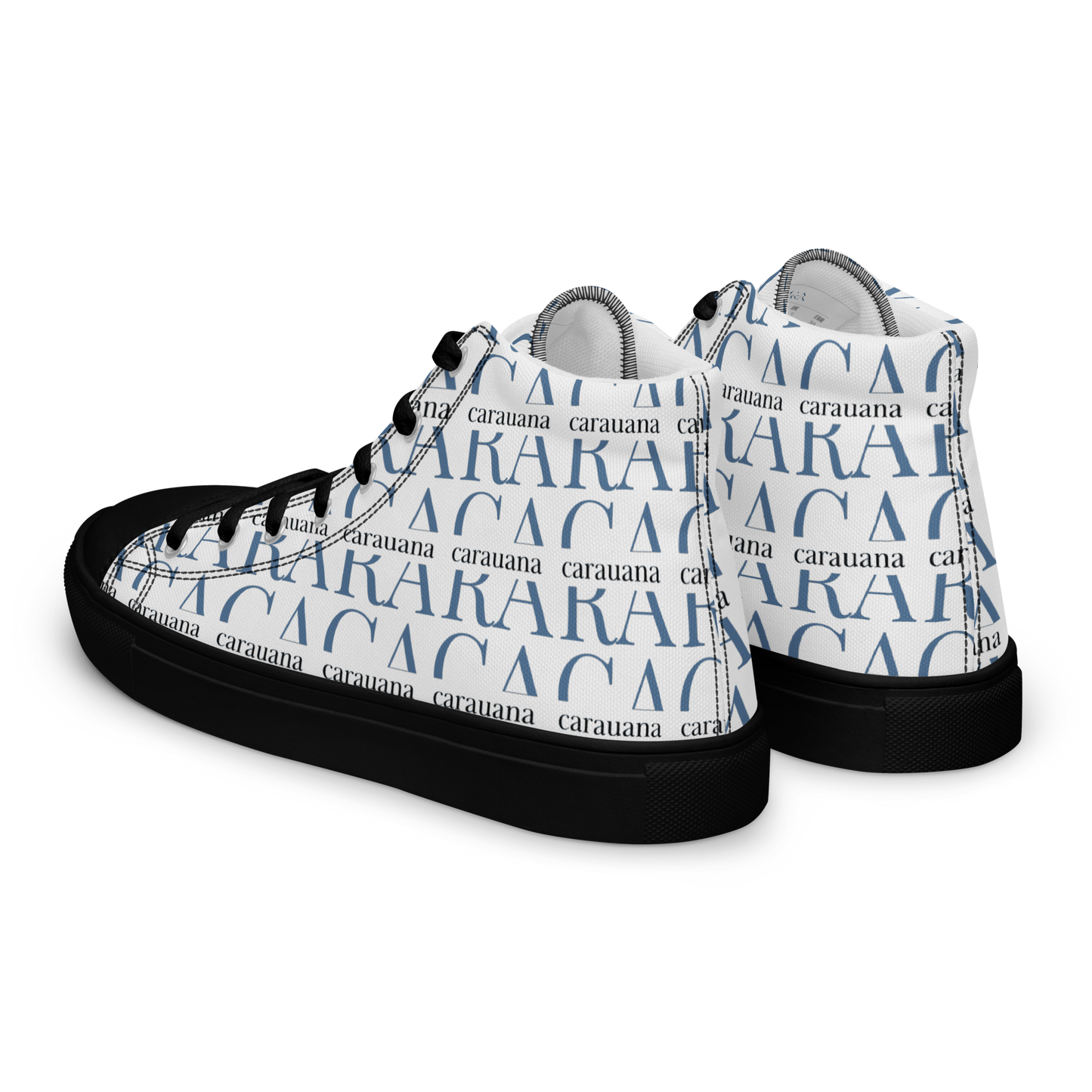 CARAUANA Fashionable high top canvas black ladies Carauana Store