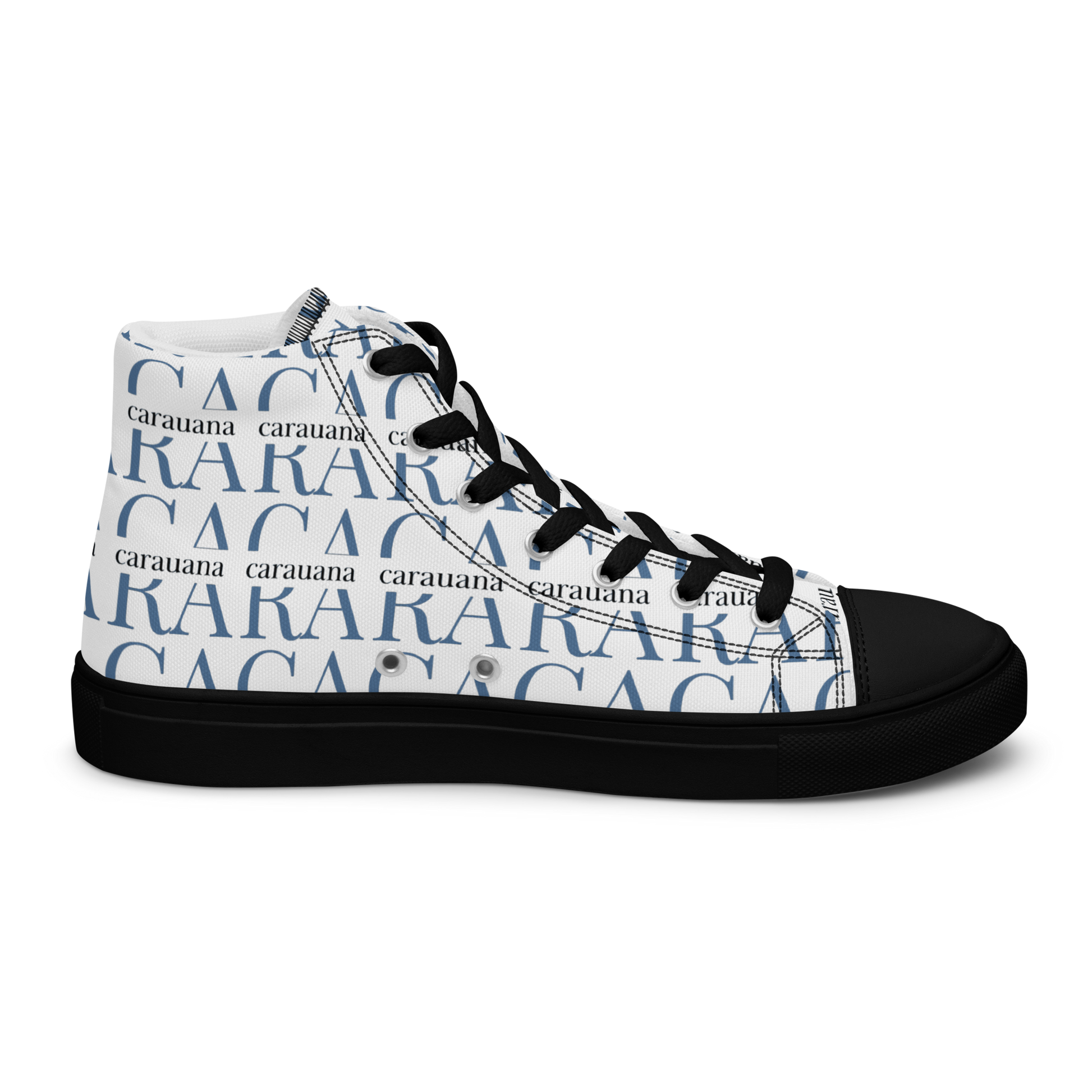 CARAUANA Fashionable high top canvas black ladies Carauana Store