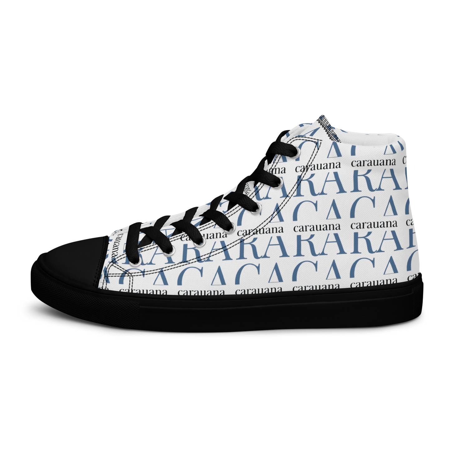 CARAUANA Fashionable high top canvas black ladies Carauana Store