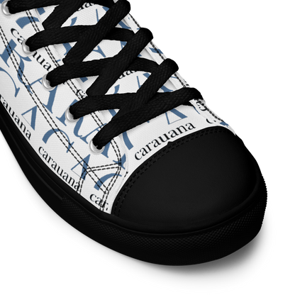 CARAUANA Fashionable high top canvas black ladies Carauana Store