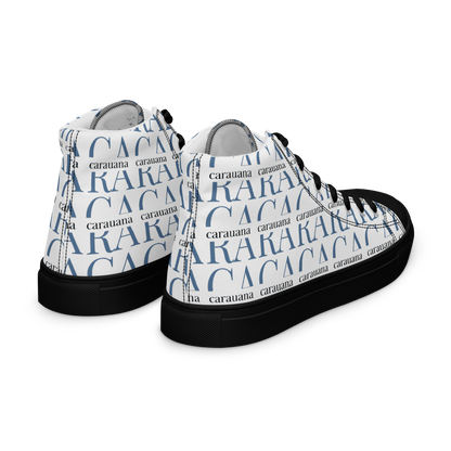 CARAUANA Fashionable high top canvas black ladies Carauana Store