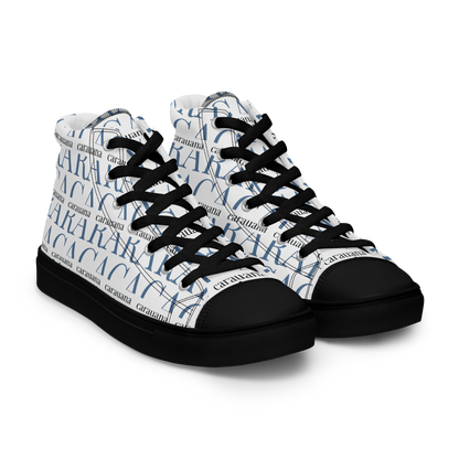 CARAUANA Fashionable high top canvas black ladies Carauana Store