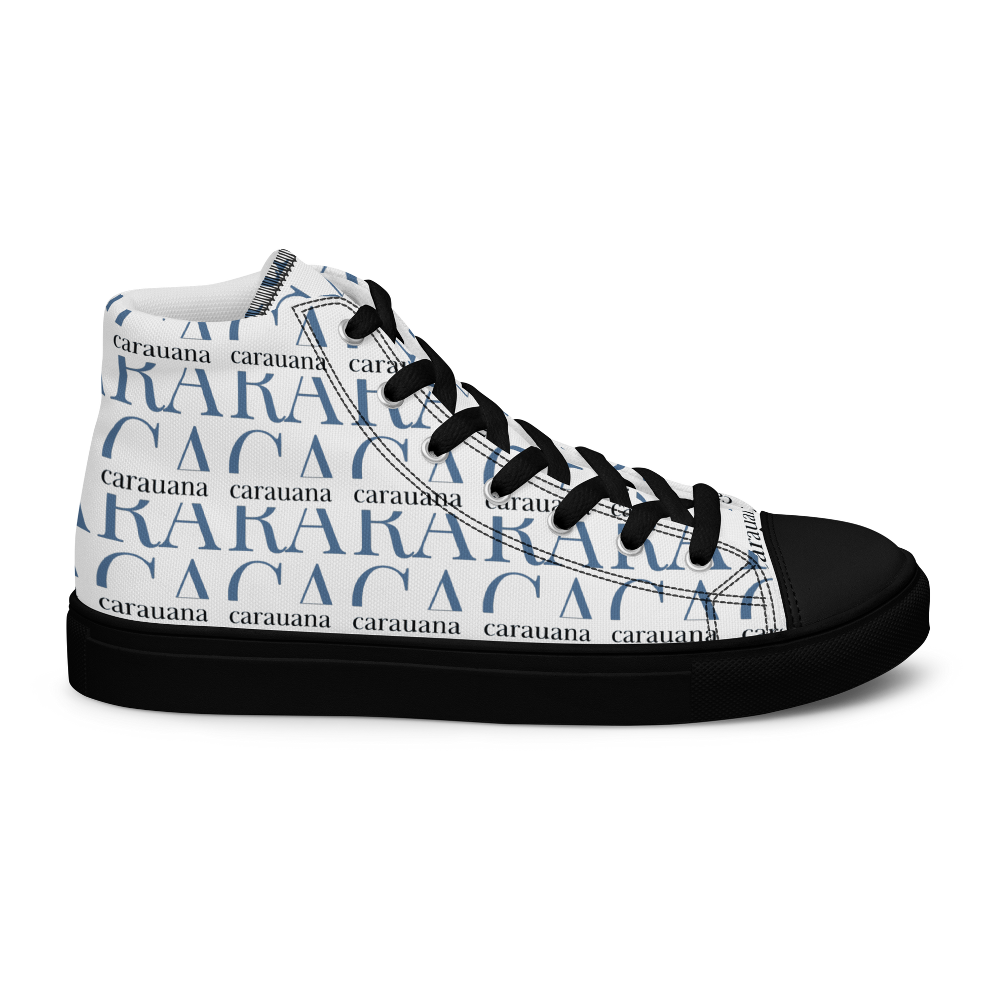 CARAUANA Fashionable high top canvas black ladies Carauana Store