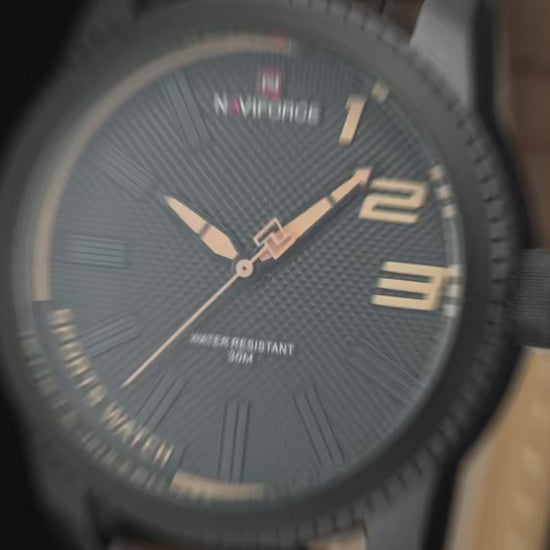 NAVIFORCE Sports Watch for men Military 30m