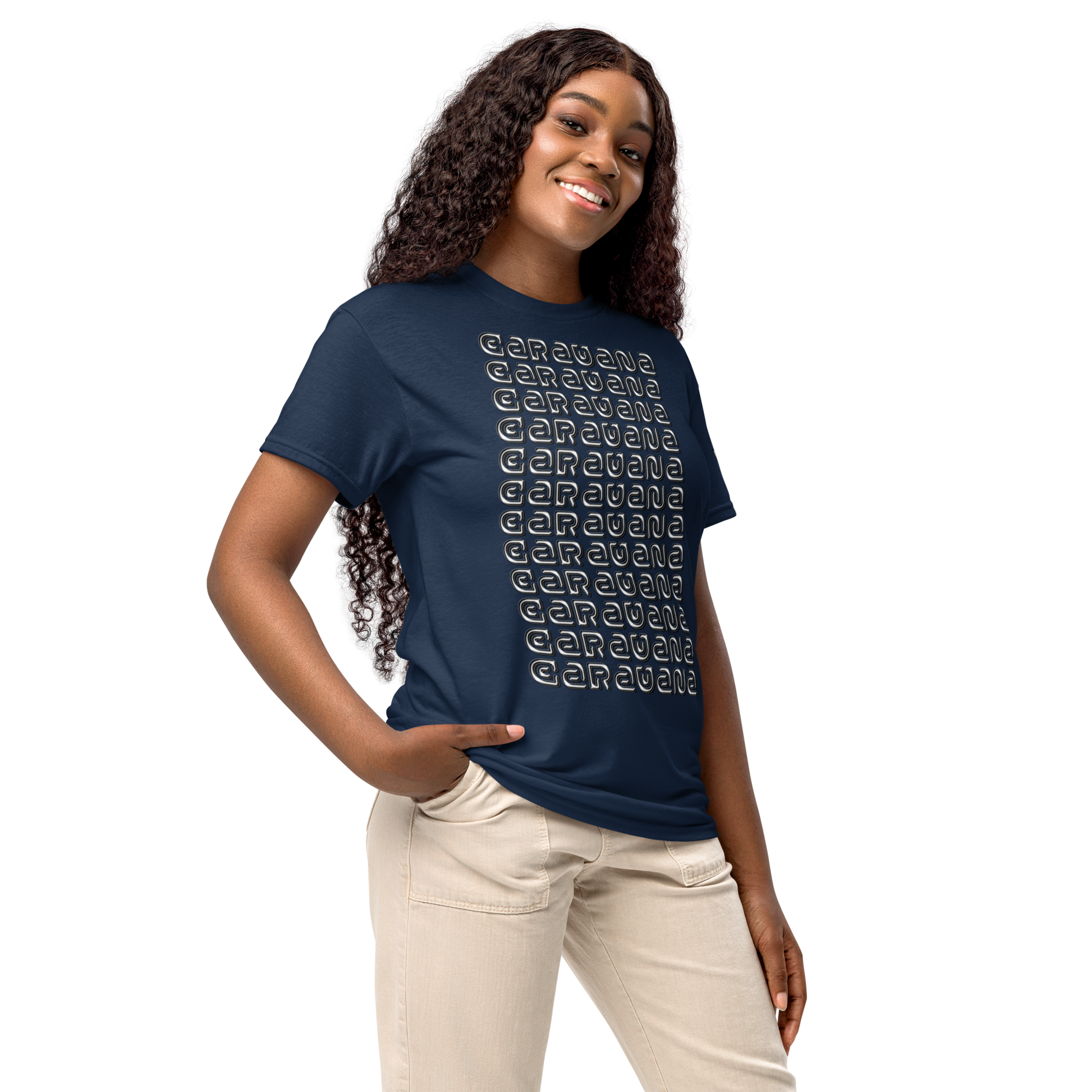 🇬🇧 🧢 Premium® T-Shirt CaRaUaNa LOGO BRAND Carauana Store