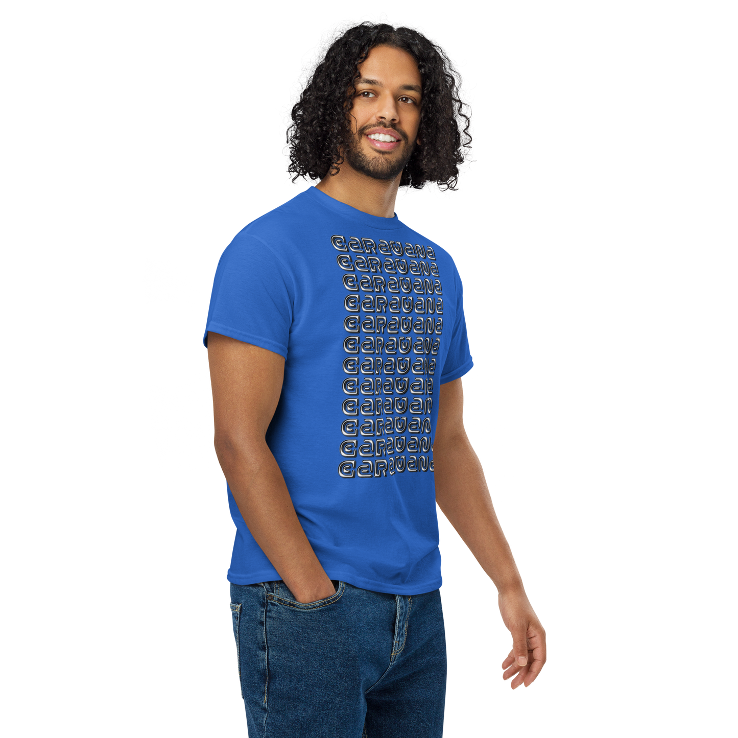 🇬🇧 🧢 Premium® T-Shirt CaRaUaNa LOGO BRAND Carauana Store