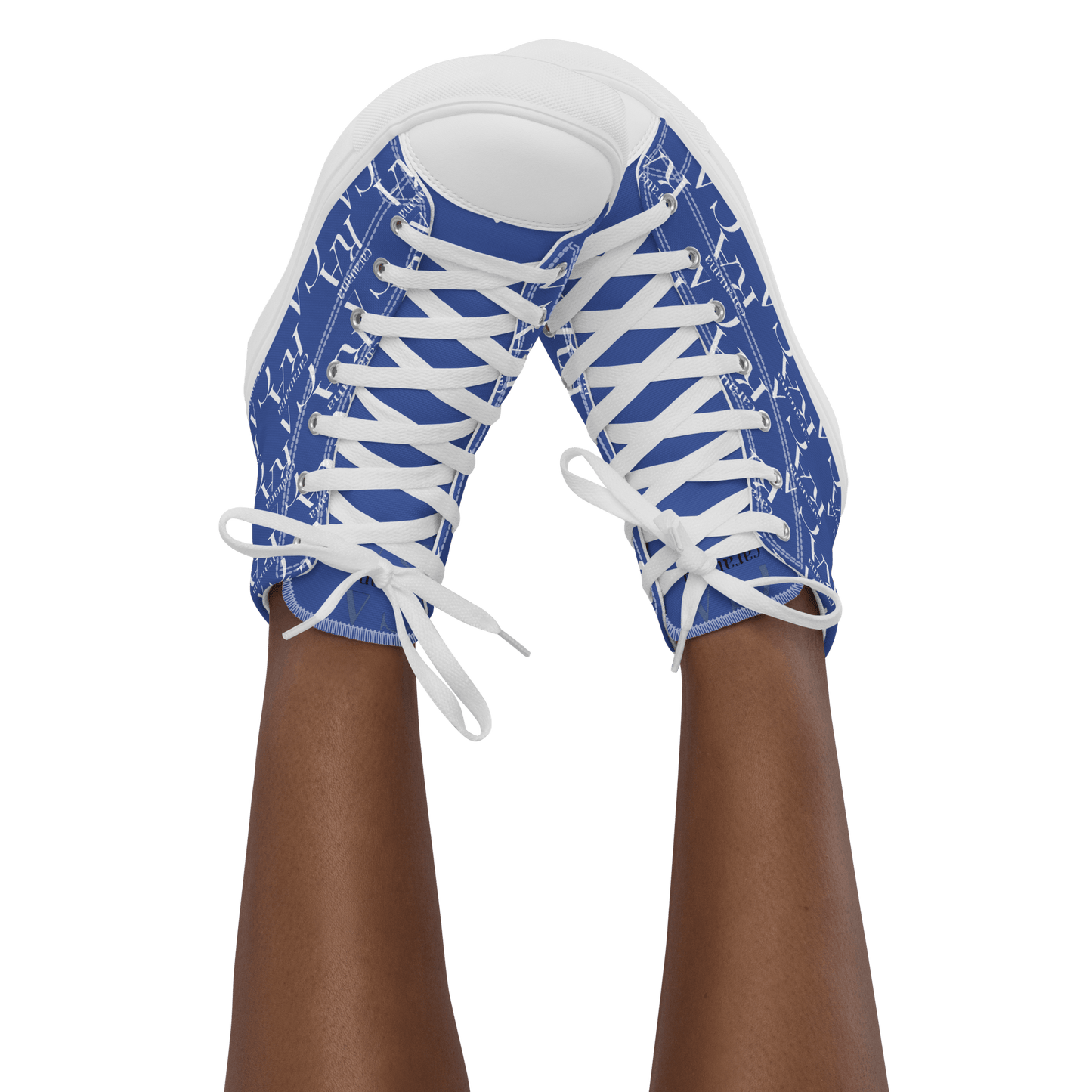 CARAUANA Hip Hop canvas shoes Blue Branded Carauana Store