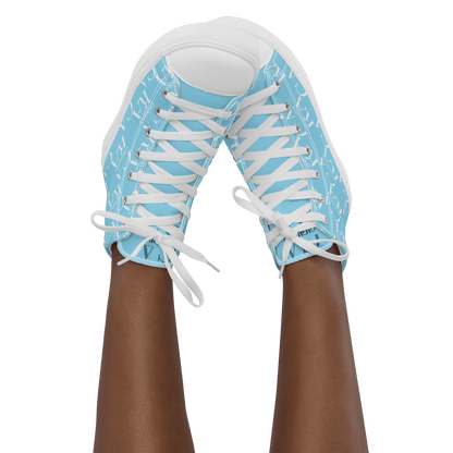 CARAUANA Hip Hop canvas shoes sky blue Branded Carauana Store