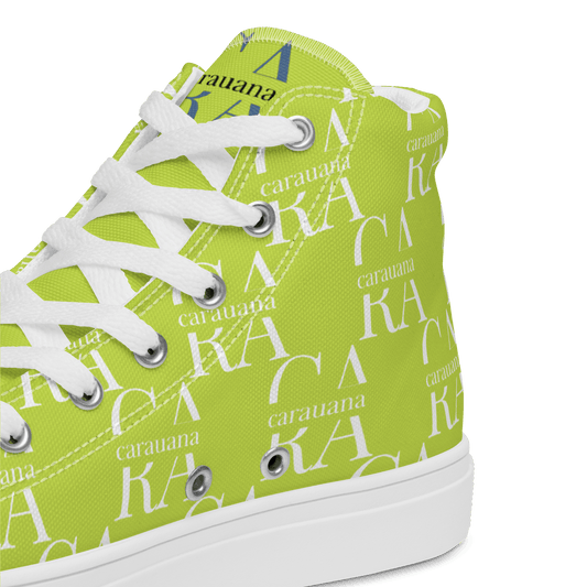 CARAUANA Hip Hop canvas shoes Lemon Branded Carauana Store